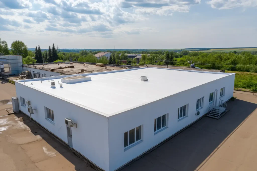 entretien maintenance toiture industrielle cool roof essonne